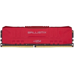 8GB Crucial Ballistix RGB 3200MHz PC4-25600 CL16 1.35V DDR4 Memory Module - Red