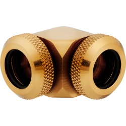 Corsair Hydro X Series XF  90° Hardware Cooling Accessory - Gold
