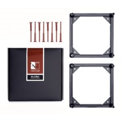 Noctua 140mm Computer Cooling Component Universal Mounting Kit - Black - 2 Pack