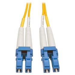 100FT Tripp Lite LC Single Mode To LC Single Mode Duplex Fiber Optic Patch Cable - Yellow