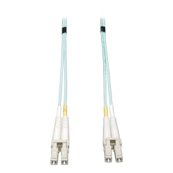 13FT Tripp Lite LC Multimode To LC Multimode Duplex Fiber Patch Cable - Aqua