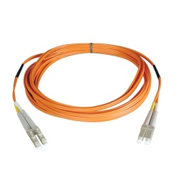 500FT Tripp Lite Duplex LC Multimode To LC Multimode 50/125 Fiber Optic Patch Cable - Orange
