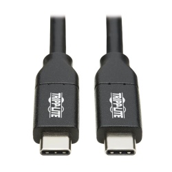 10FT Tripp Lite USB Type C Male to USB Type C Male Cable - Black