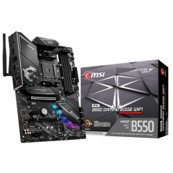 MSI MPG Gaming Edge WiFi AMD B550 Socket AM4 ATX DDR4-SDRAM Motherboard