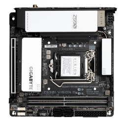 Gigabyte Z590I VISION D Intel Z590 Express LGA 1200 Mini ITX DDR4-SDRAM Motherboard
