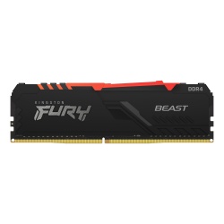 32GB Kingston Technology FURY Beast RGB 3000MHz DDR4 Memory Module (1 x 32GB)