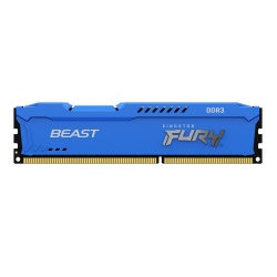 4GB Kingston Technology FURY Beast 1866MHz DDR3 Memory Module (1 x 4GB) - Blue