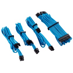 Corsair Individually Sleeved PSU Cables Starter Kit Type 4 Gen 4 Internal Power Cable - Blue