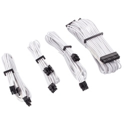 Corsair Individually Sleeved PSU Cables Starter Kit Type 4 Gen 4 Internal Power Cable - White