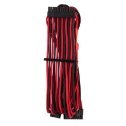 Corsair Premium Individually Sleeved PSU Cables Pro Kit Type 4 Gen 4 Internal Power Cable - Black, Red