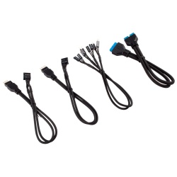 Corsair PSU Cables Pro Kit Type 4 Gen 4 Internal Power Cable - Black