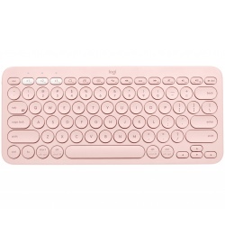 Logitech K380 Multi-Device Bluetooth QWERTY English Rose Keyboard - US Layout
