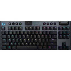 Logitech G915 TKL Tenkeyless Lightspeed Wireless RGB Mechanical Gaming Keyboard - Black