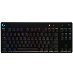 Logitech G PRO Gaming USB Black Keyboard - US Keyboard Layout