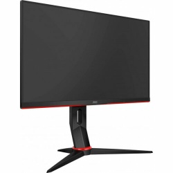 AOC LED 1920 x 1080 Pixels Full HD Computer Monitor - 23.8Inch - Black, Red