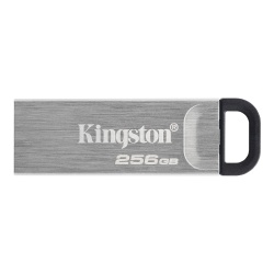 256GB Kingston Technology Data Traveler Kyson USB3.2 Type-A Flash Drive - Silver