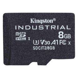 8GB Kingston Technology Industrial Micro SDHC UHS-I Class 10 Memory Card