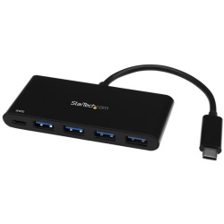 StarTech 4-Port USB Type A Hub With Power Delivery