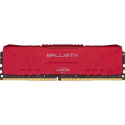32GB Crucial Ballistix DDR4 3000MHz Dual Memory Kit (2 x 16GB) - Red