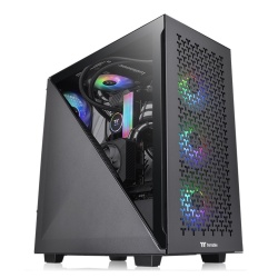 Thermaltake Divider 300 TG Air Midi ATX Computer Tower - Black