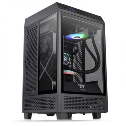 Thermaltake The Tower 100 Mini ITX Computer Tower - Black