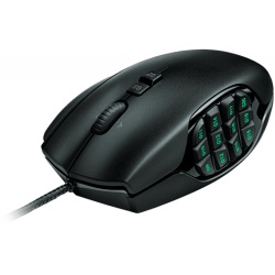 Logitech G G600 MMO USB Type A Computer Mouse - Black