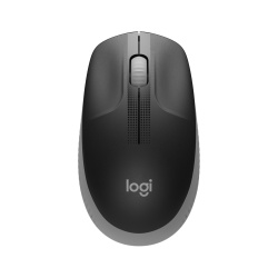 Logitech M190 Full-Size Wireless Mouse - Grey