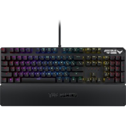 Asus TUF Gaming K3 USB QWERTZ Keyboard - German Layout - Grey