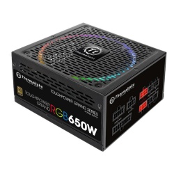 Thermaltake Toughpower Grand RGB 650 W ATX Fully Modular Power Supply - Black