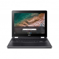 Acer R853TA-C7KT 12 Inch Touchscreen HD Intel Celeron 4GB LPDDR4x-SDRAM 32GB Flash Wi-Fi 6 Chromebook - Black