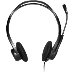 Logitech 960 USB Type A Wired Computer Headset - Black