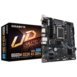 Gigabyte B660M DS3H AX Intel B660 LGA 1700 Micro ATX DDR4 Motherboard