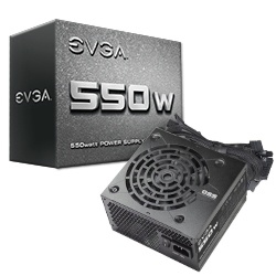 EVGA 550W ATX Fully Modular Power Supply - Black