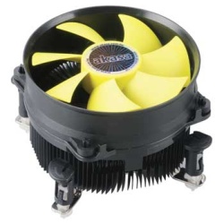 Akasa K32 92MM Processor Cooler Fan - Black, Yellow
