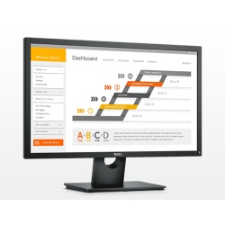 Dell E Series 23.8-inch Full HD IPS Matt Black Computer Monitor LED display