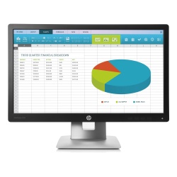HP EliteDisplay E222 21.5-inch Full HD IPS Black and Silver Computer Monitor