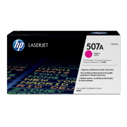HP LaserJet Toner Cartridge - 507A - CE403A - Magenta -  6000 Page Yield