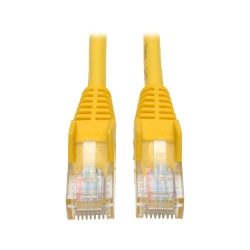 Tripp Lite Cat5e 50ft Snagless Molded Patch Cable - Yellow