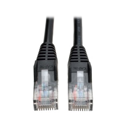 Tripp Lite Cat5e 7ft Snagless Molded Patch Cable - Black