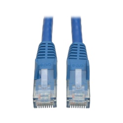 Tripp Lite Cat6 7ft Snagless Molded Patch Cable - Blue