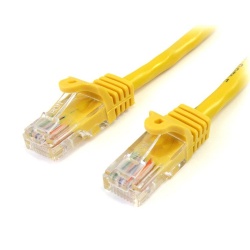 StarTech Cat5e Snagless Ethernet Cables 2 Meter Yellow