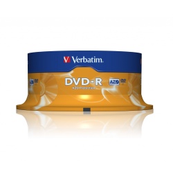 Verbatim DVD-R 16x 25-Pack Spindle