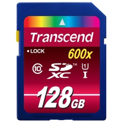 128GB Transcend SDXC Class 10 UHS-I Memory Card