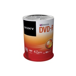 Sony DVD-R 4.7GB 16x 100-Pack Spindle
