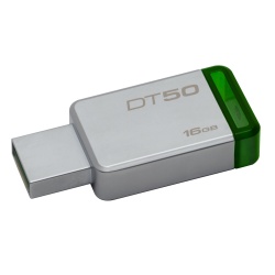 16GB Kingston DataTraveler 50 USB3.0 Flash Drive Green/Silver