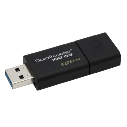 128GB Kingston DataTraveler 100 G3 USB3.0 Flash Drive Black
