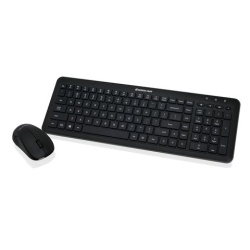 IOGEAR RF Wireless Keyboard and Mouse Combo Black - US Layout