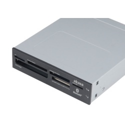 Akasa USB2.0 Internal Media Card Reader - Grey