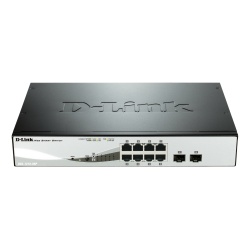D-Link 8-Port L2 Managed Ethernet Switch (10/100/1000) - Black
