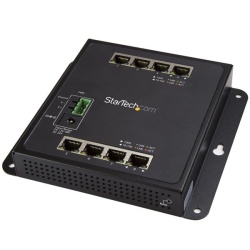 StarTech 8-Port Gigabit Ethernet Switch Wall Mount With Front Access